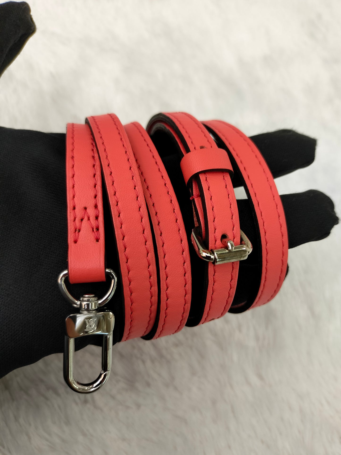 LV Petite Malle Trunk Epi Salmon 2016
