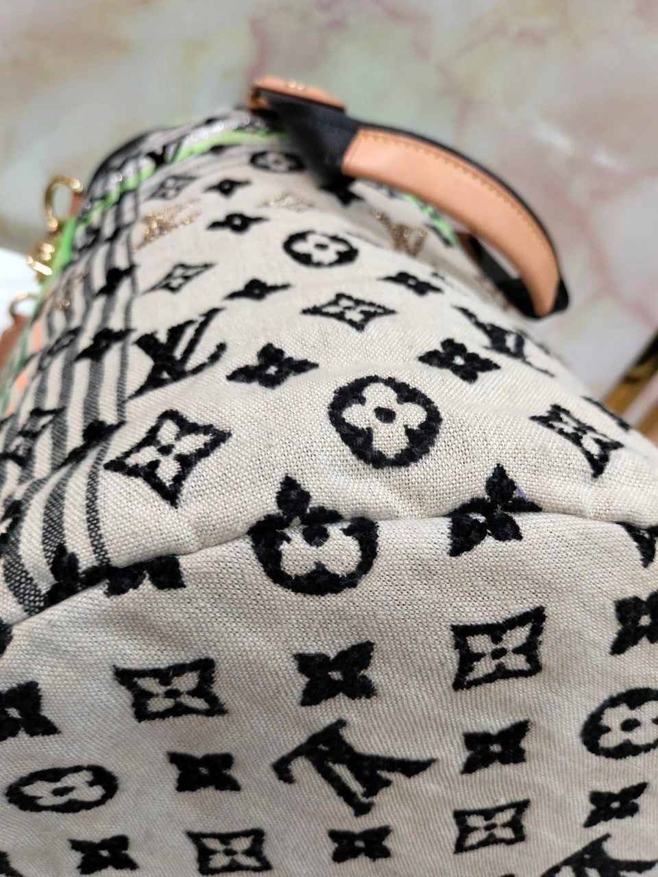 LV Gypsy PM Monogram Cheche Vert Green 2009