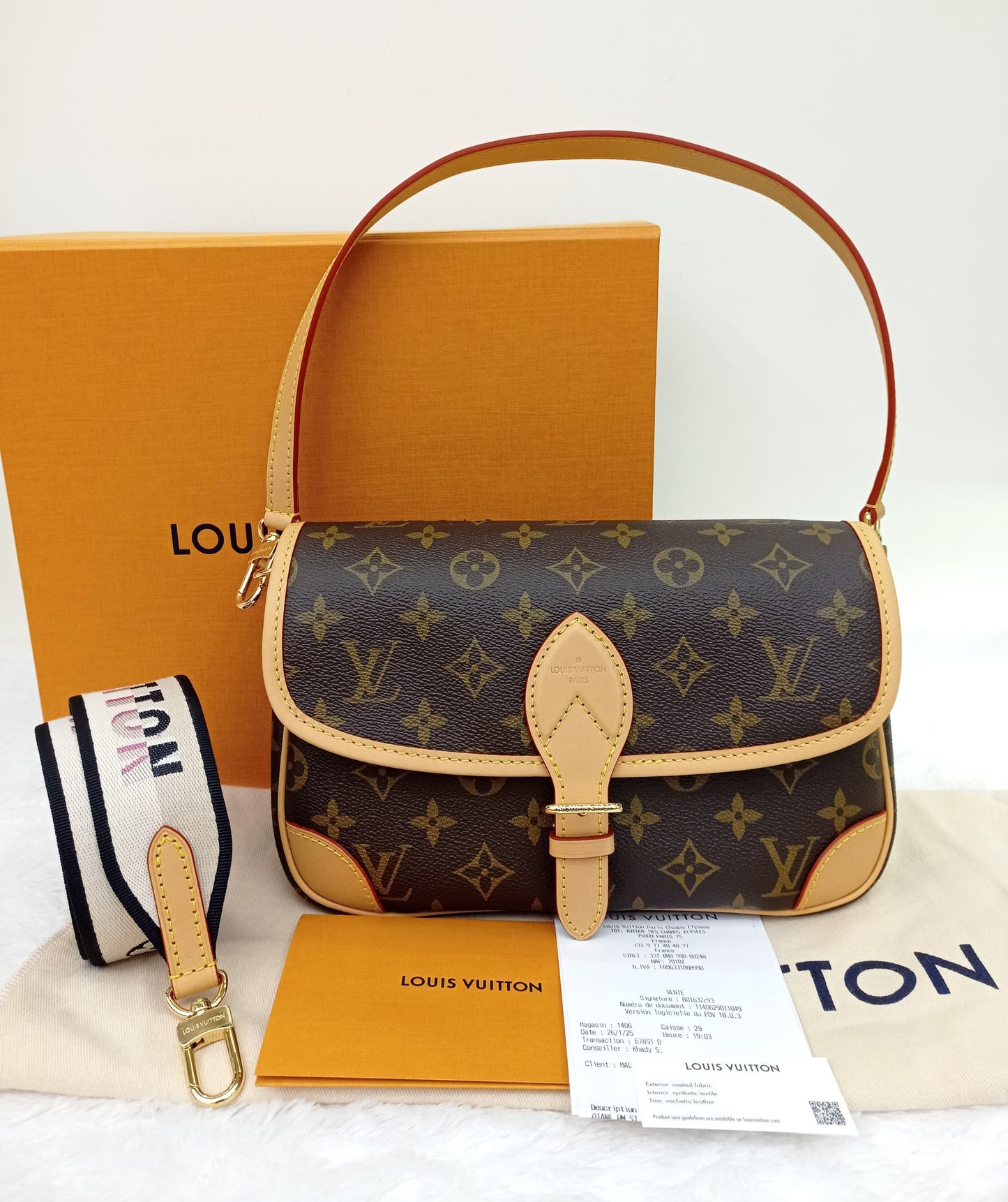 *NEW* LV Diane Monogram Noir 2025 (CHIP)