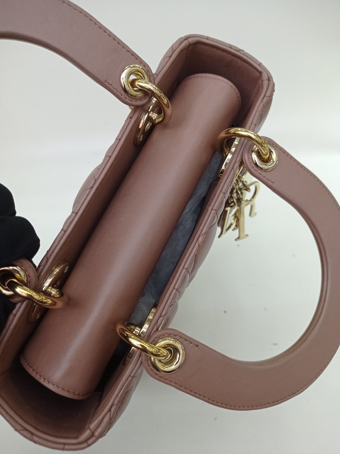 Lady Dior Small Lamb Fard GHW 2018