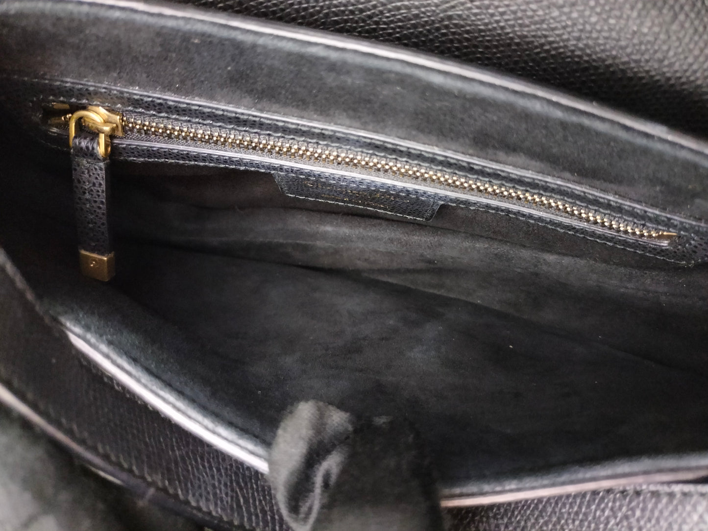 Dior Saddle Medium Grained Black GHW 2018