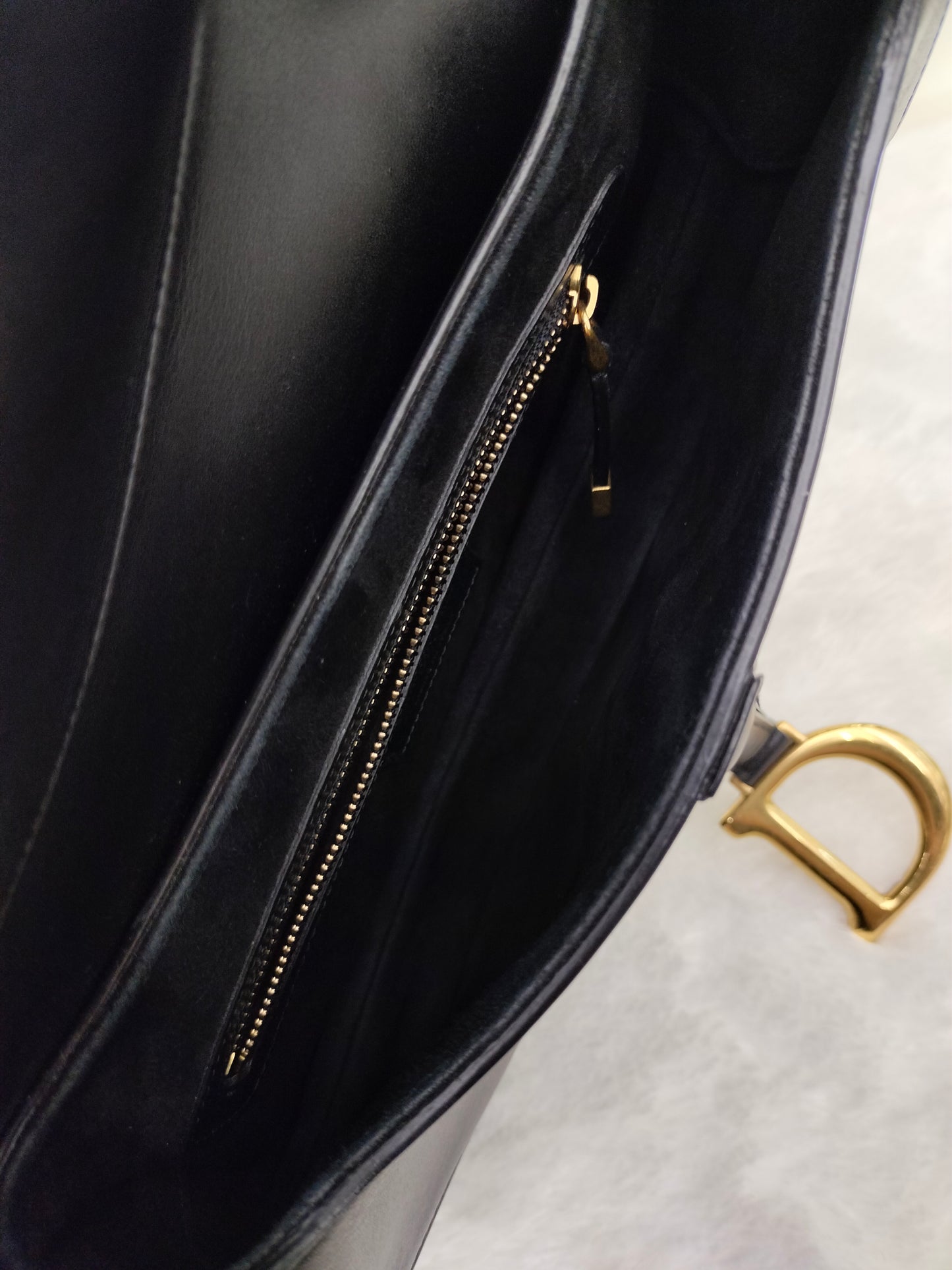 Dior Saddle Medium Black GHW 2018