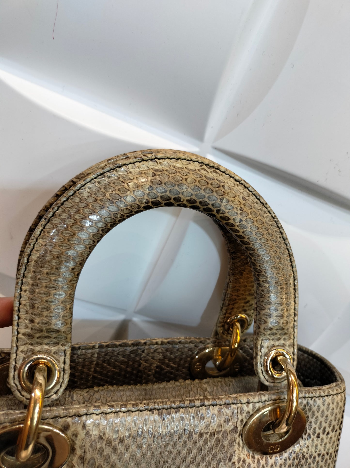 Lady Dior Small Python GHW 2018