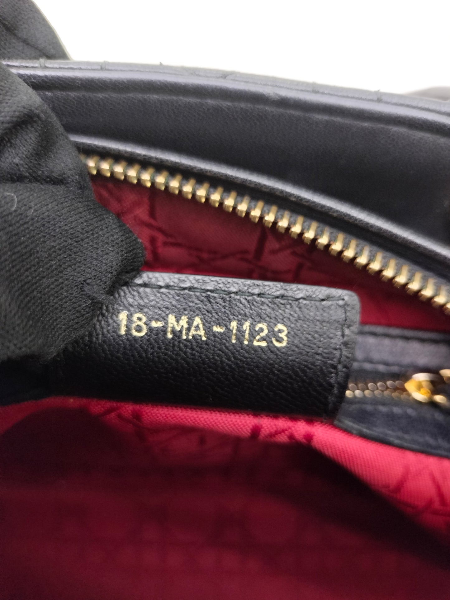Lady Dior Medium Lamb Black GHW 2013