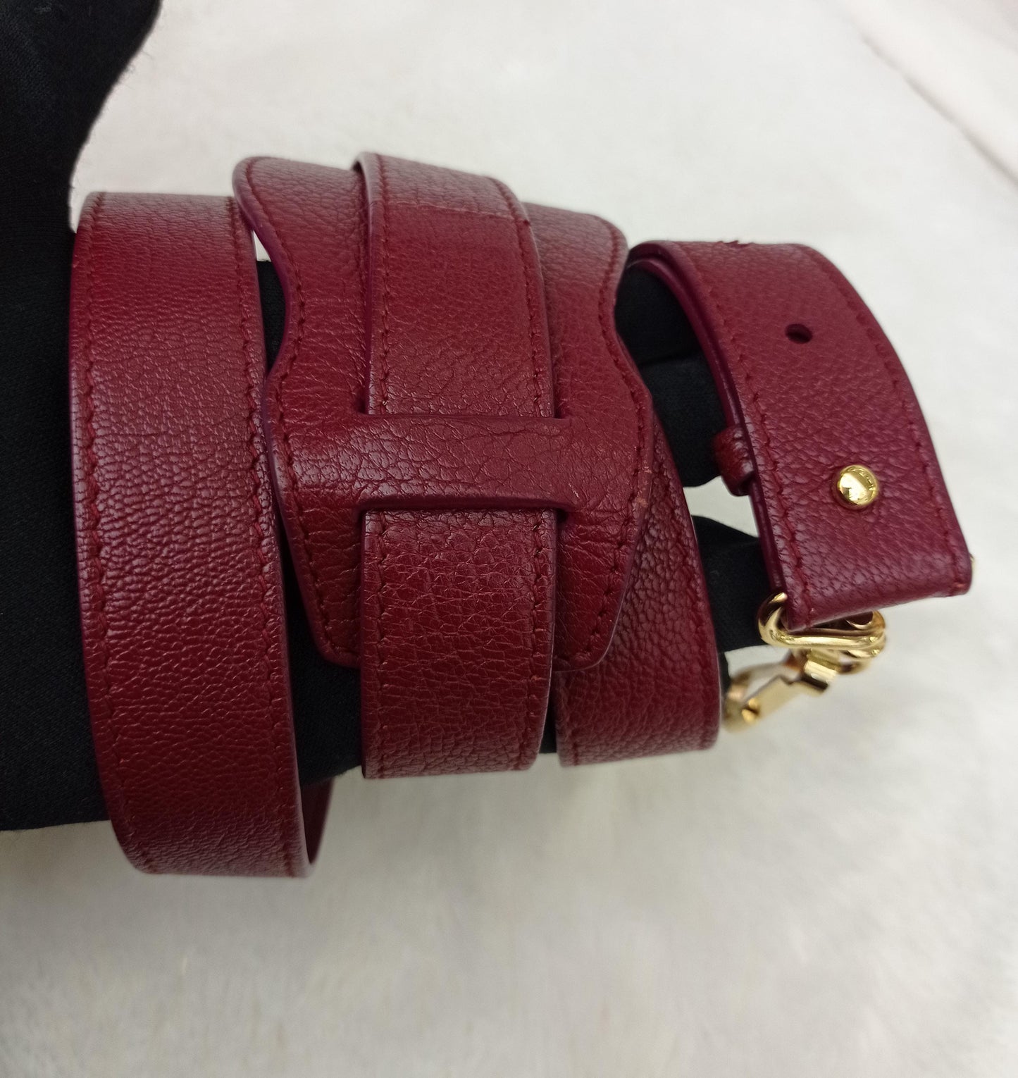 Balenciaga Small City Edge Burgundy GHW 2017