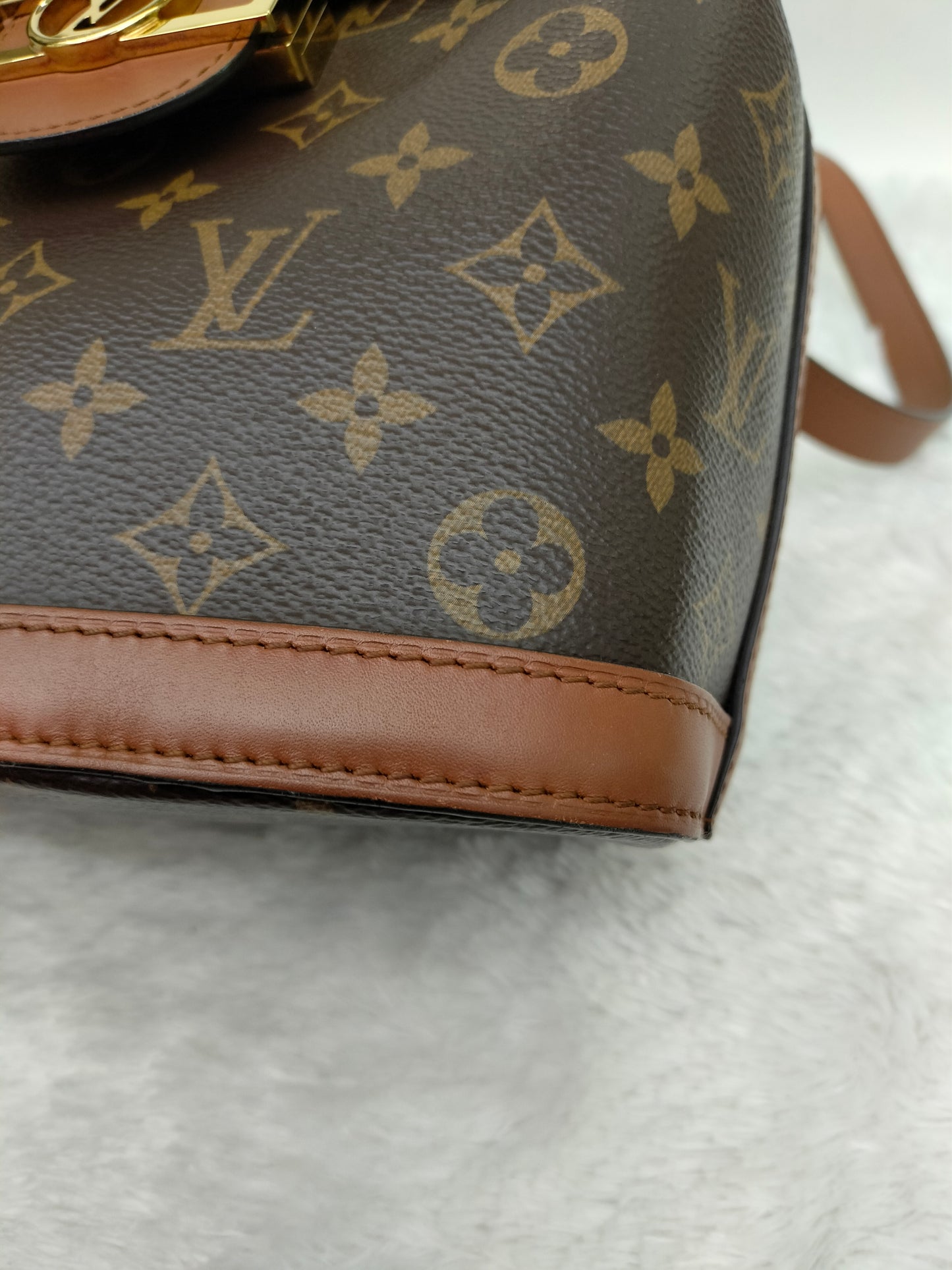 LV Dauphine Backpack PM Monogram Reverse 2020