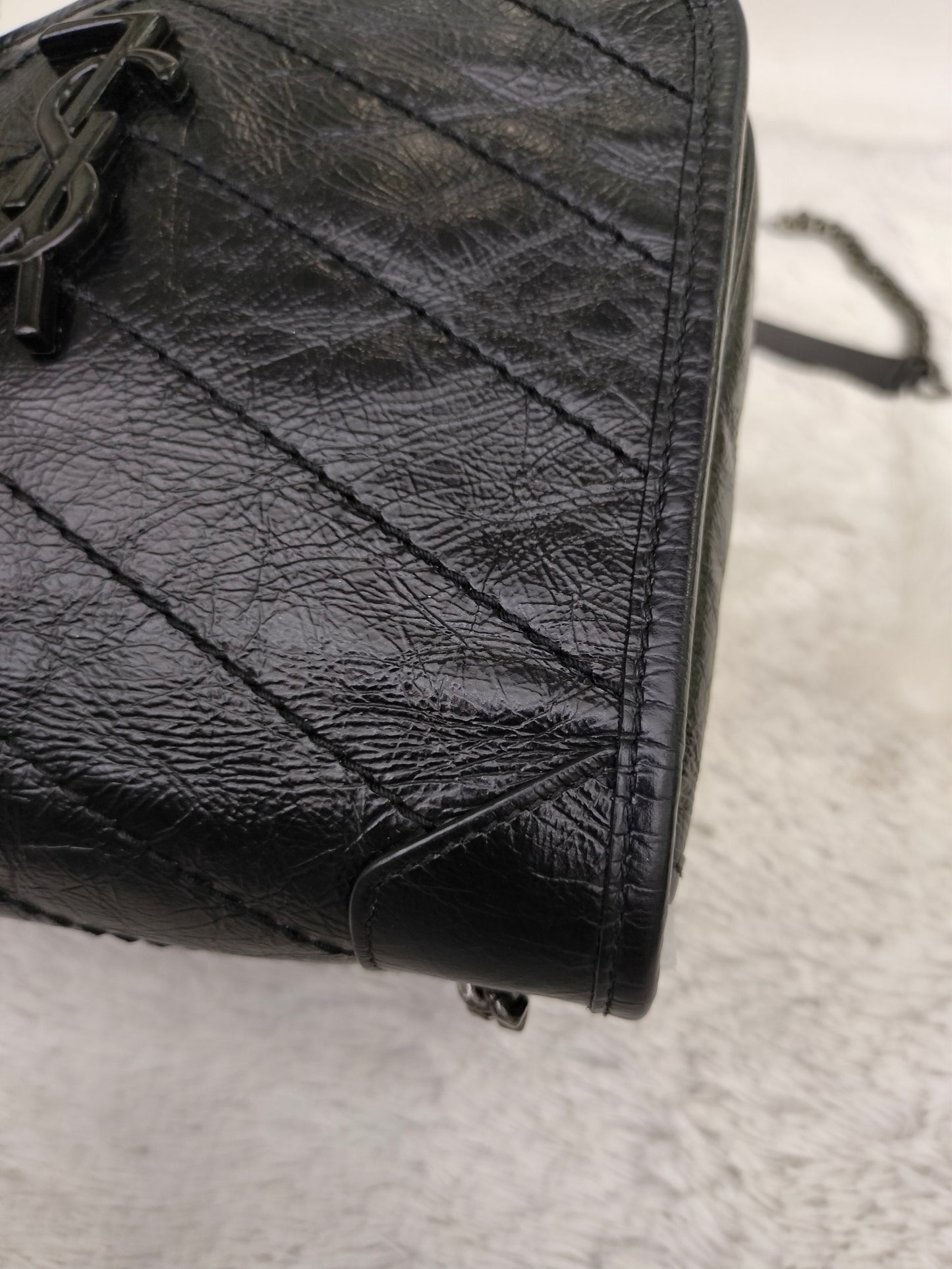 YsL Niki WOC Calfskin Black RHW 2019