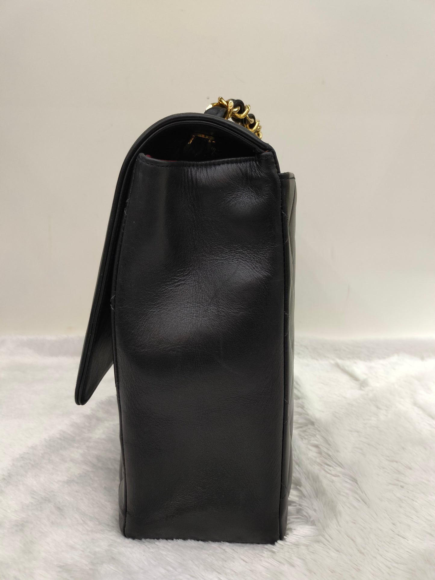 Chanel Maxi Lamb Vintage Black GHW SF #2