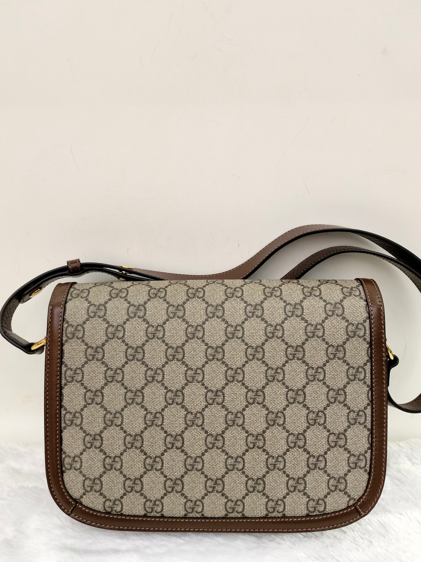 Gucci Horsebit 1955 Shoulder Medium Brown GHW