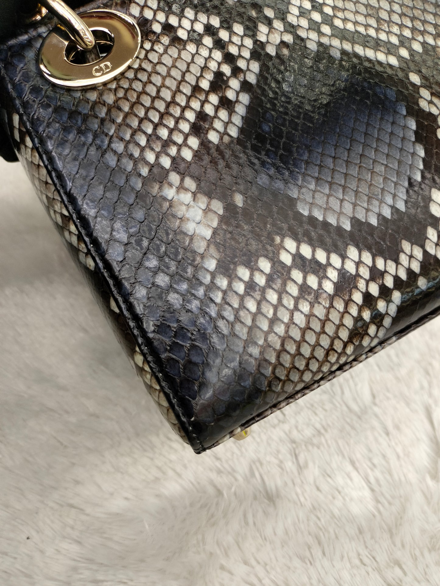 Lady Dior Mini Python GHW 2020