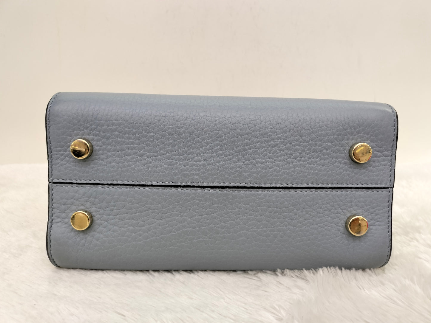 Diorever Mini Grained Blue GHW 2017