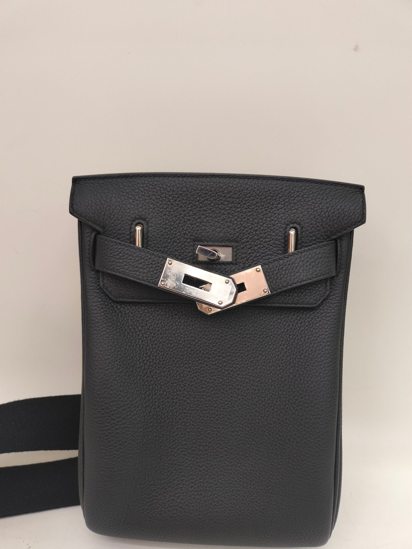 Hermes Sac A Dos Togo Black PHW #B