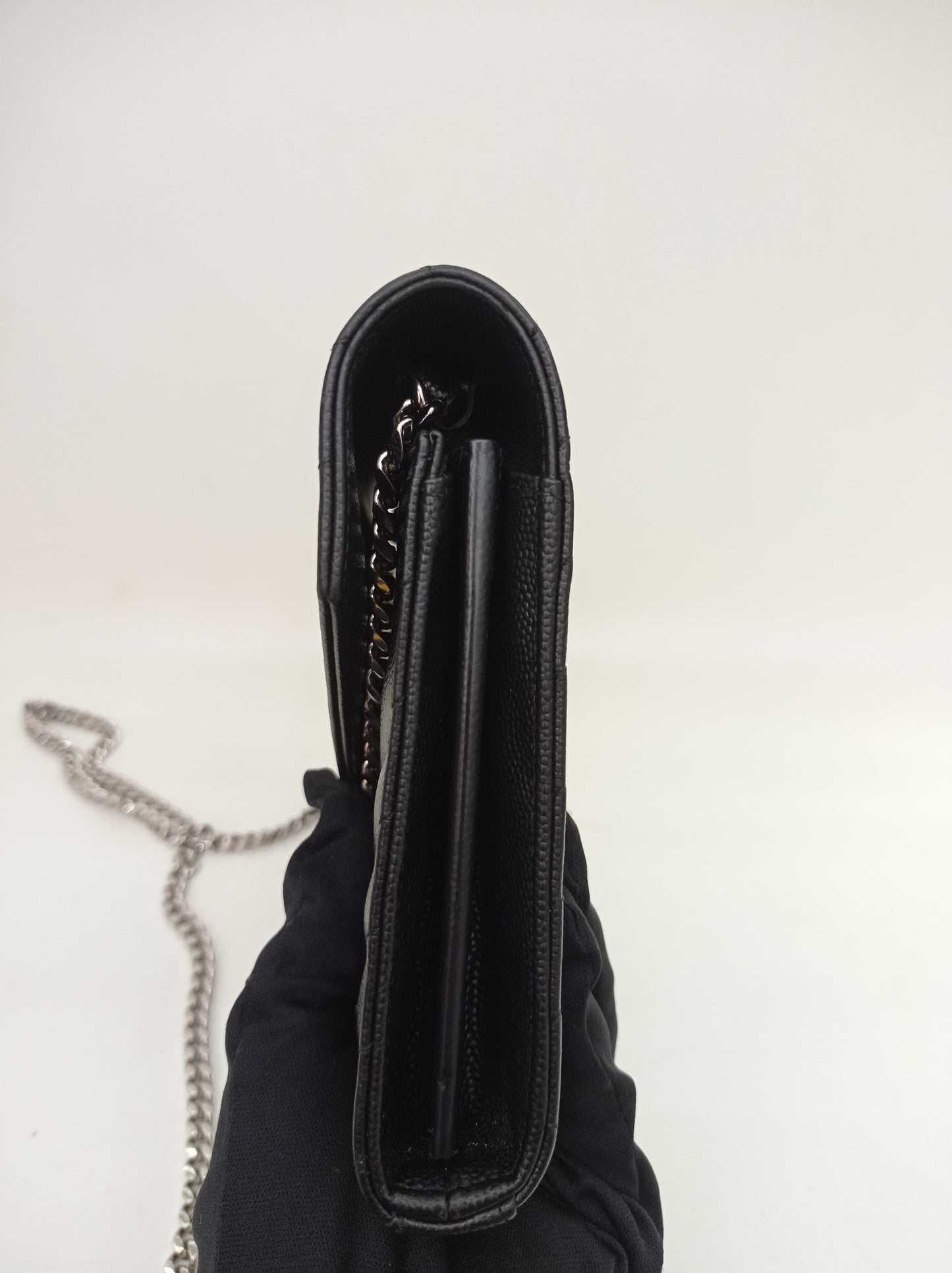 YsL WOC Chevron Grained Black SHW 2016