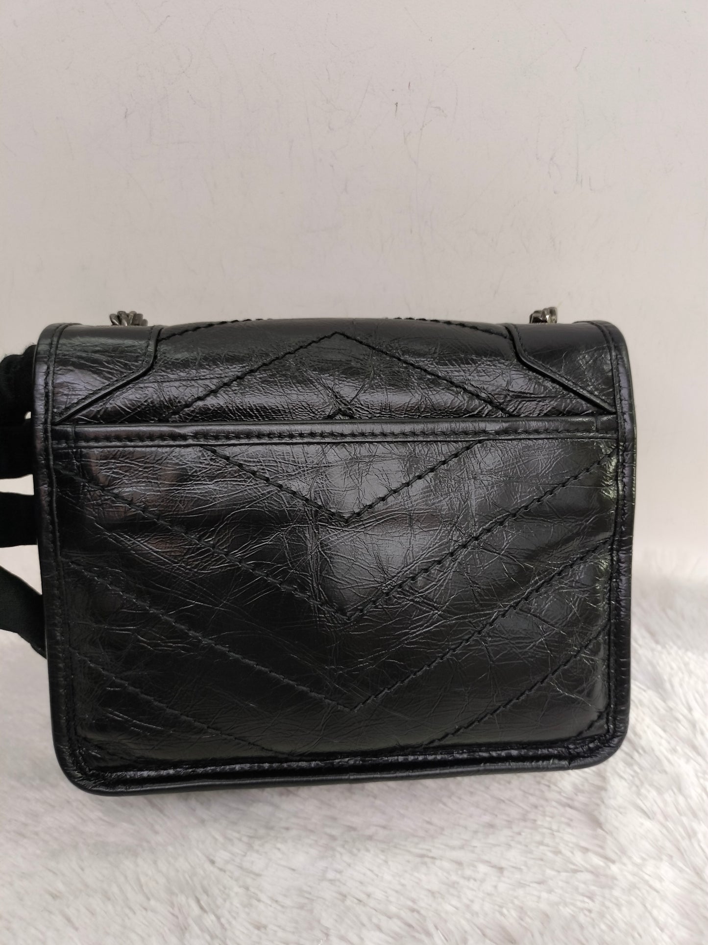 YsL Niki WOC Calfskin Black RHW 2019