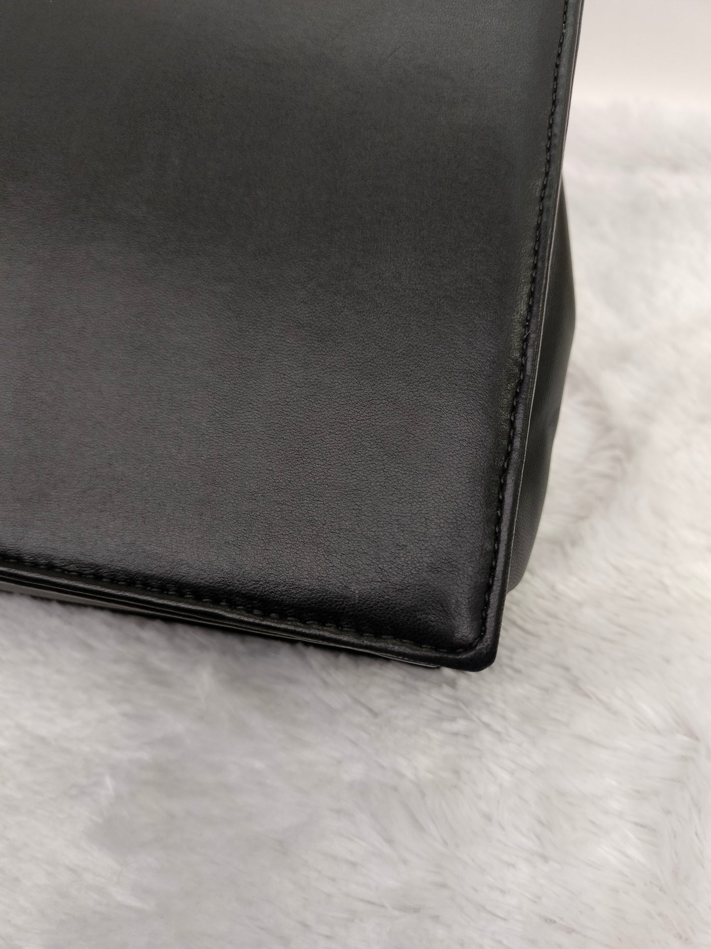 Chanel Timeless Foldover Lamb Black SHW #19