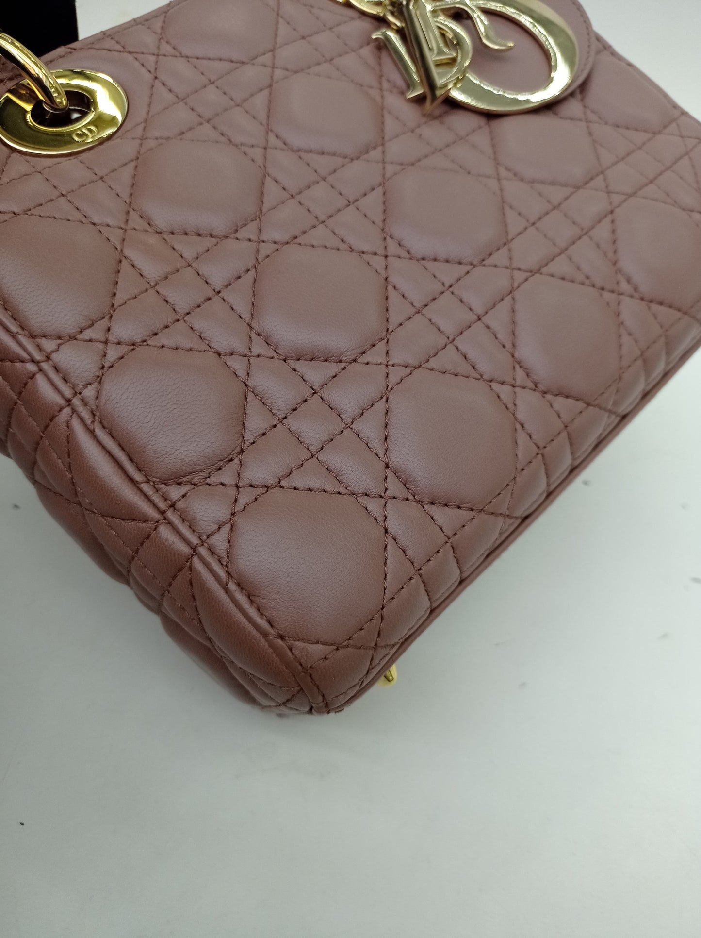 Lady Dior Small Lamb Fard GHW 2018
