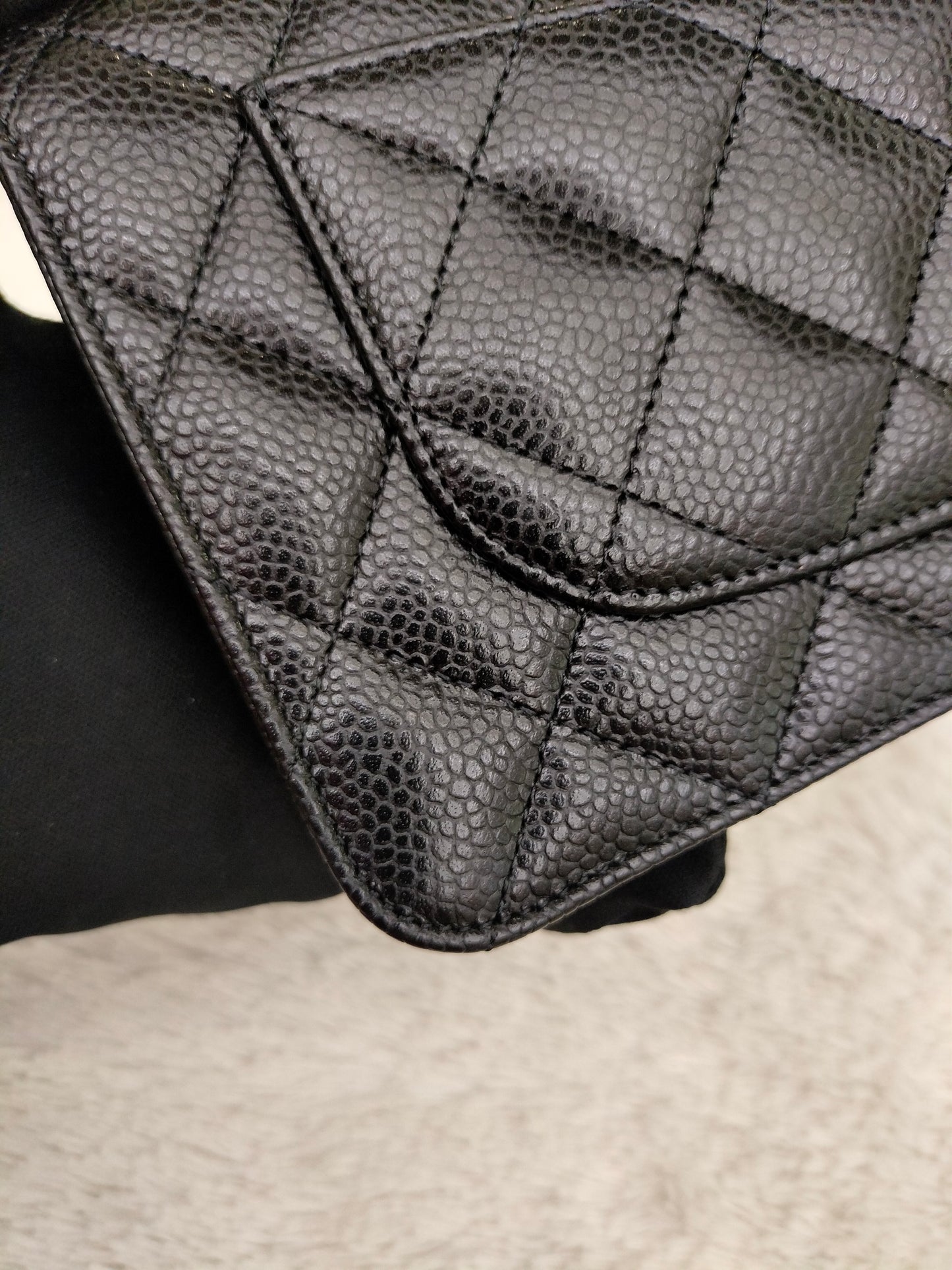 *NEW* Chanel WOC Caviar Black GHW (CHIP 2025)