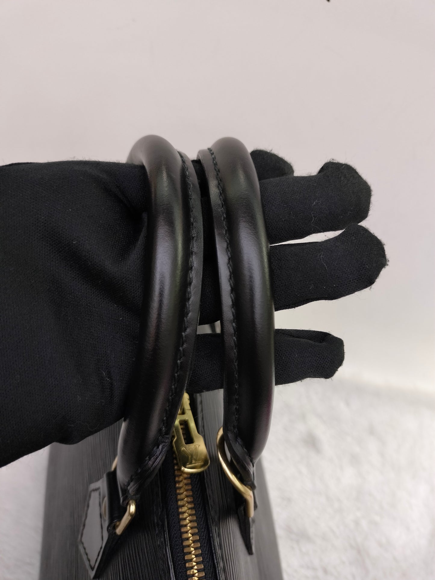 LV Alma PM Epi Black Vintage