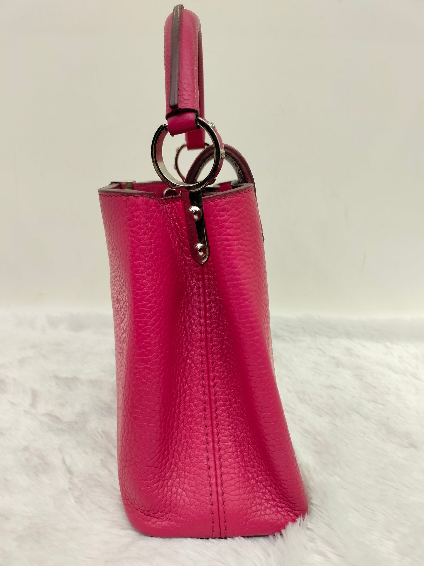 LV Capucines BB Fresia Fushcia 2014