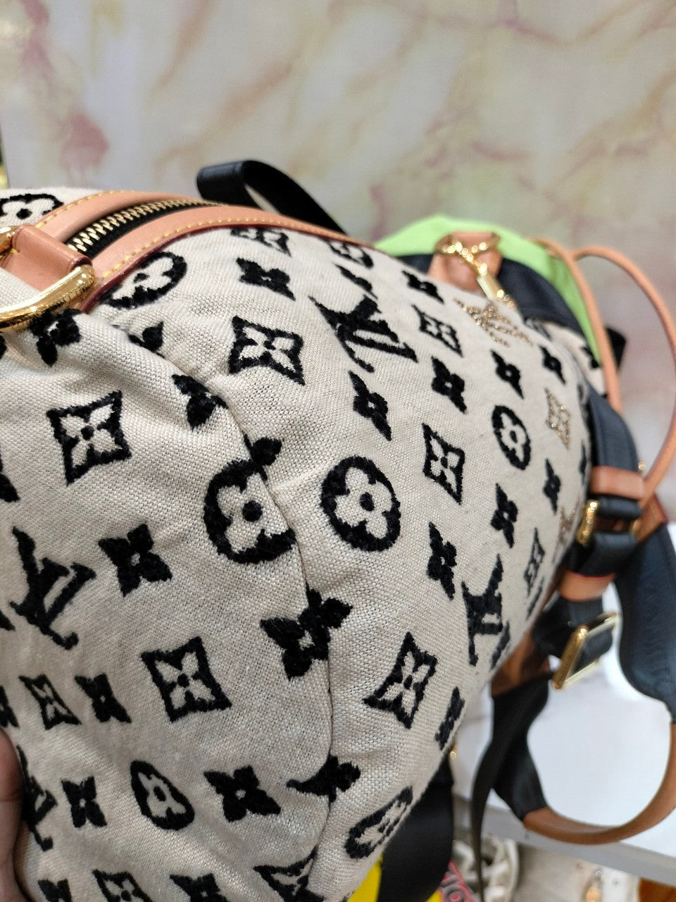 LV Gypsy PM Monogram Cheche Vert Green 2009