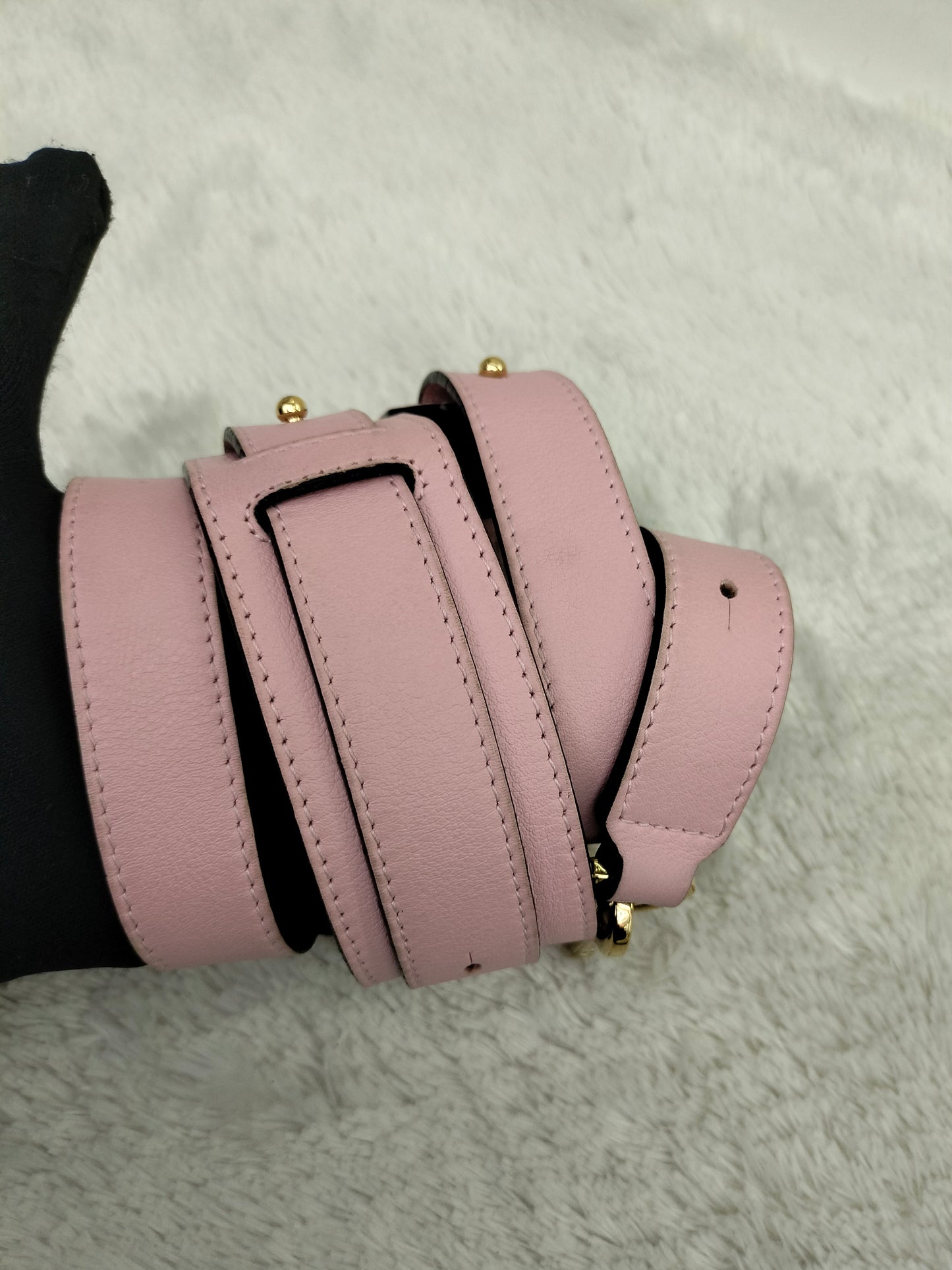 Loewe Puzzle Small Baby Pink GHW 2015