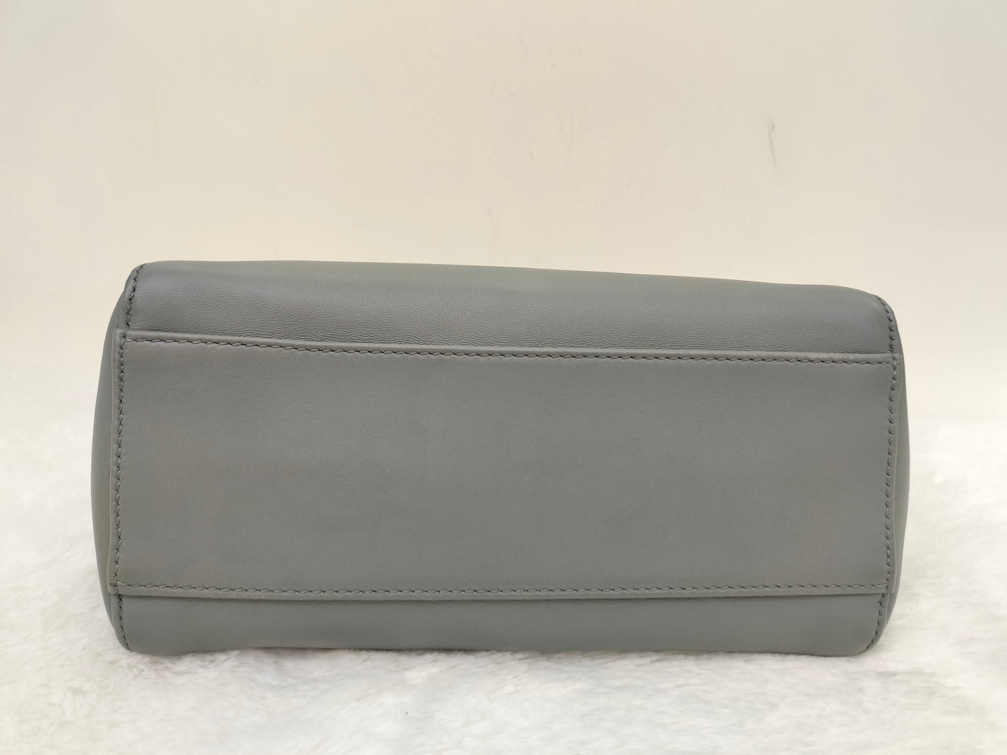 Fendi Peekaboo Mini Grey Blue GHW