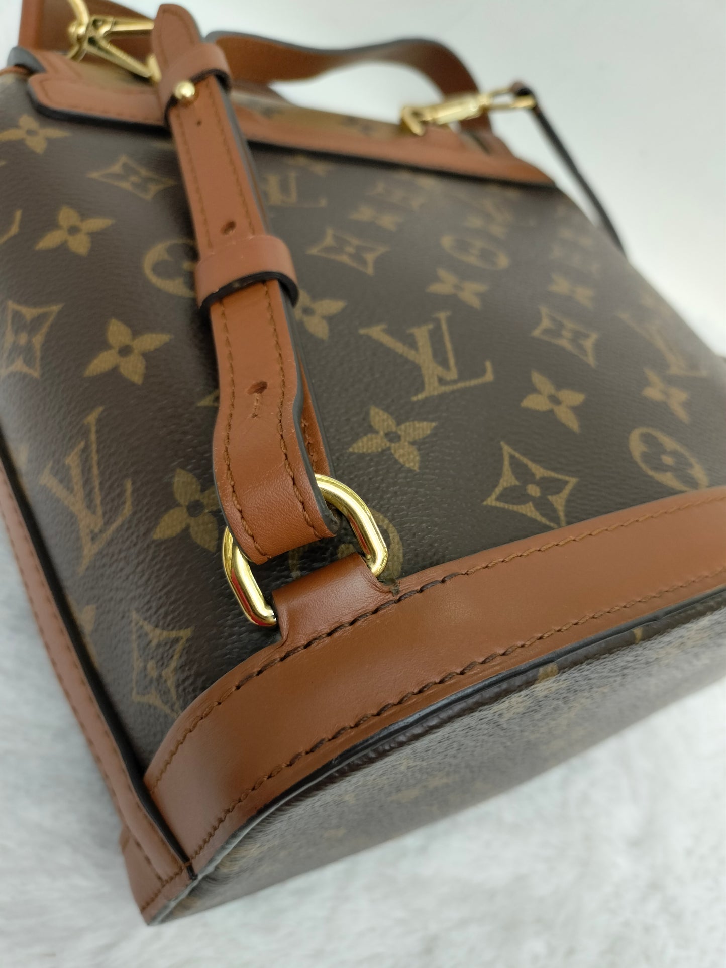 LV Dauphine Backpack PM Monogram Reverse 2020