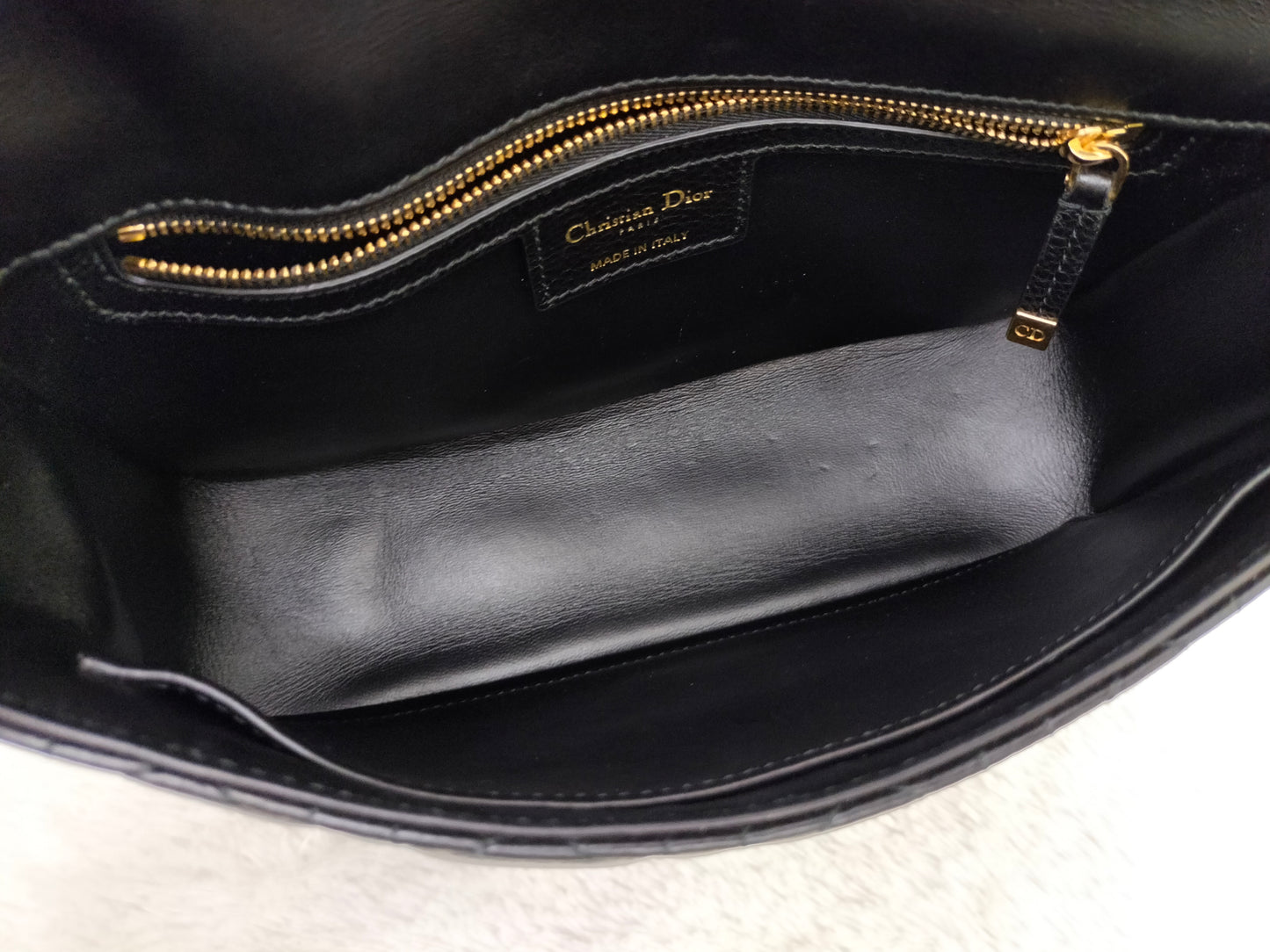 Dior Caro Medium Grained Black GHW 2022