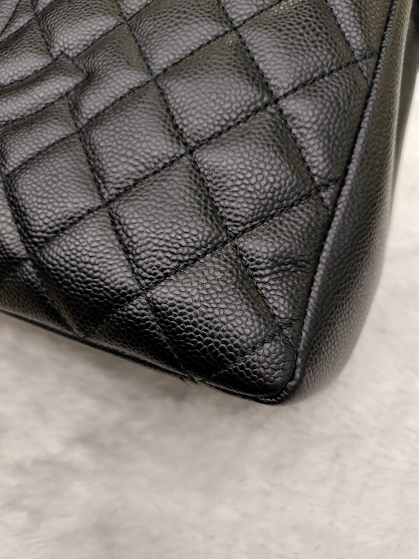 Chanel GST Caviar Black SHW #16