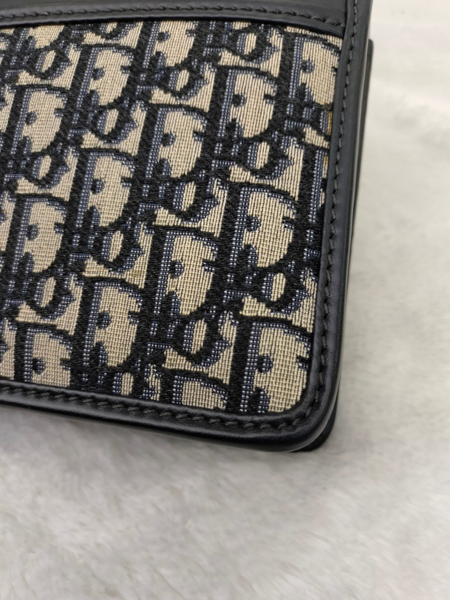 Dior Montaigne 30 Medium Oblique Navy GHW 2019