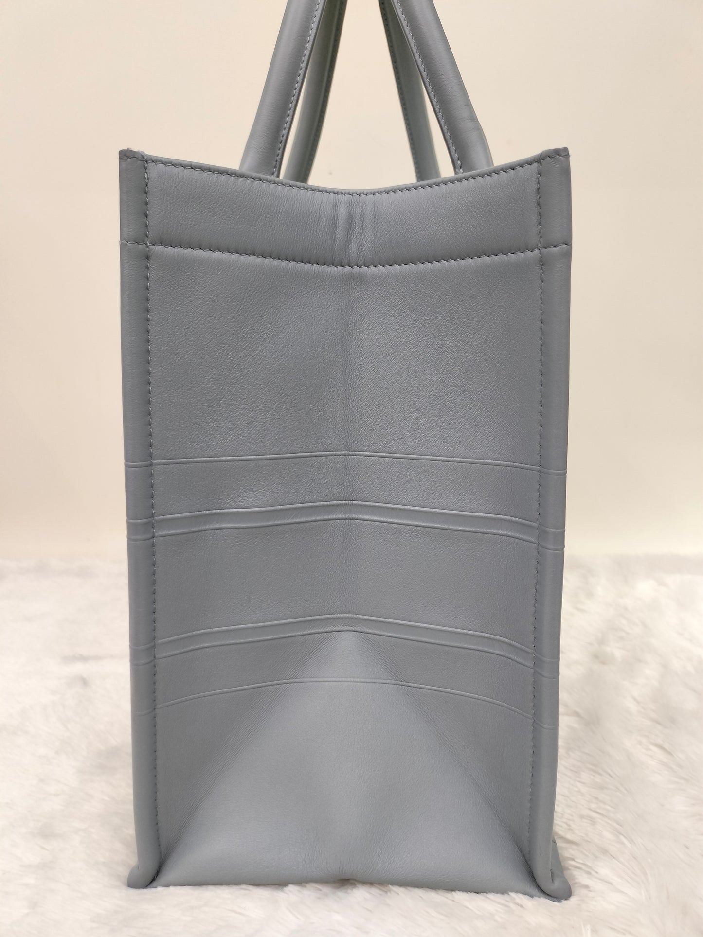 Dior Tote Book Medium Embossed Grey 2020