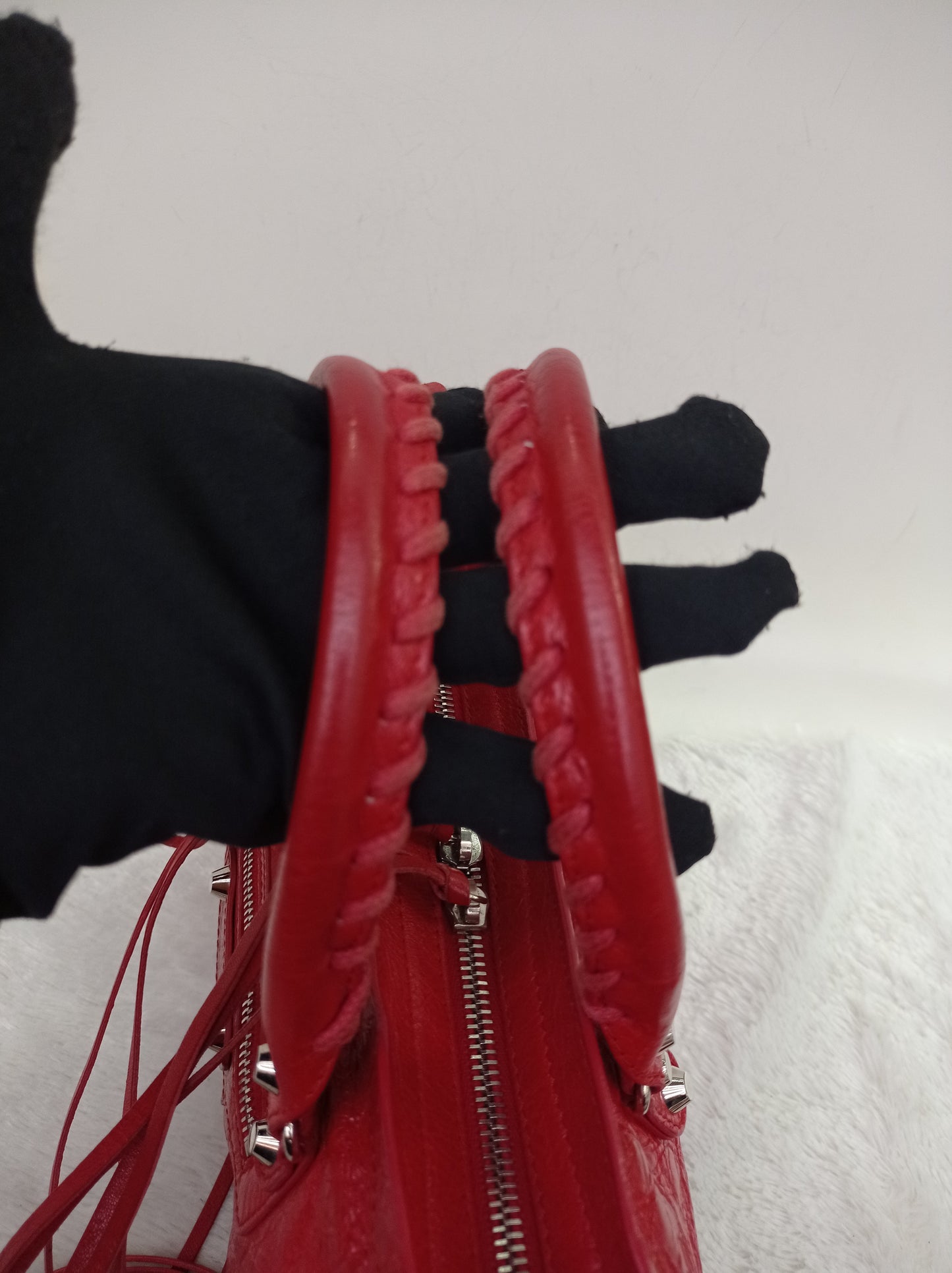Balenciaga Small City Classic Red SHW