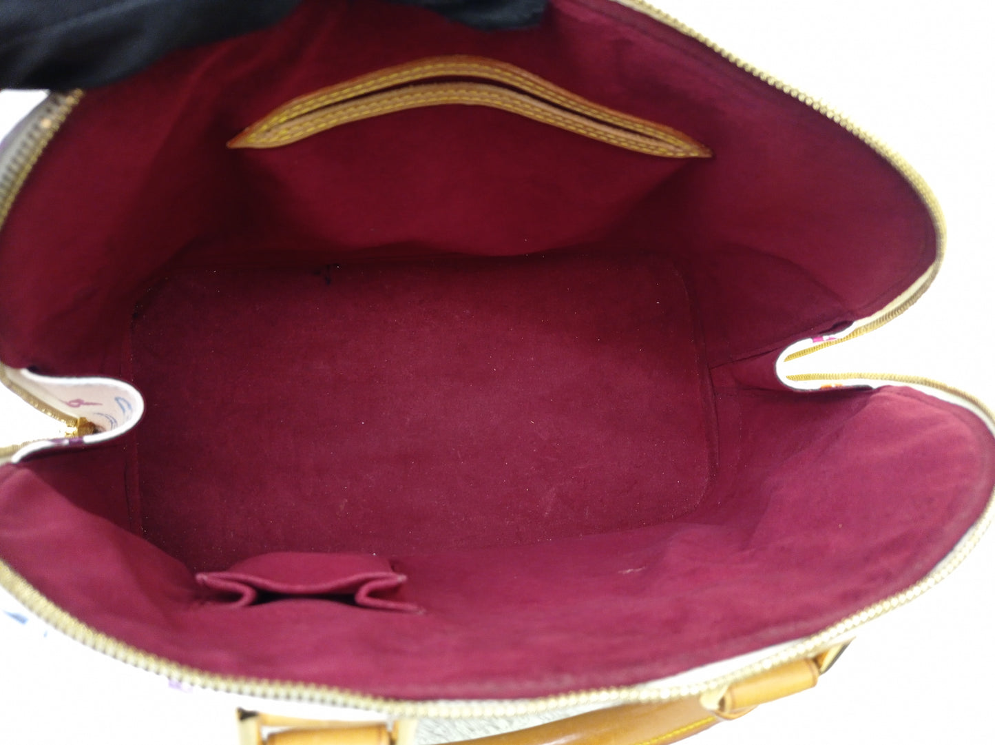 LV Alma PM Multicolour White