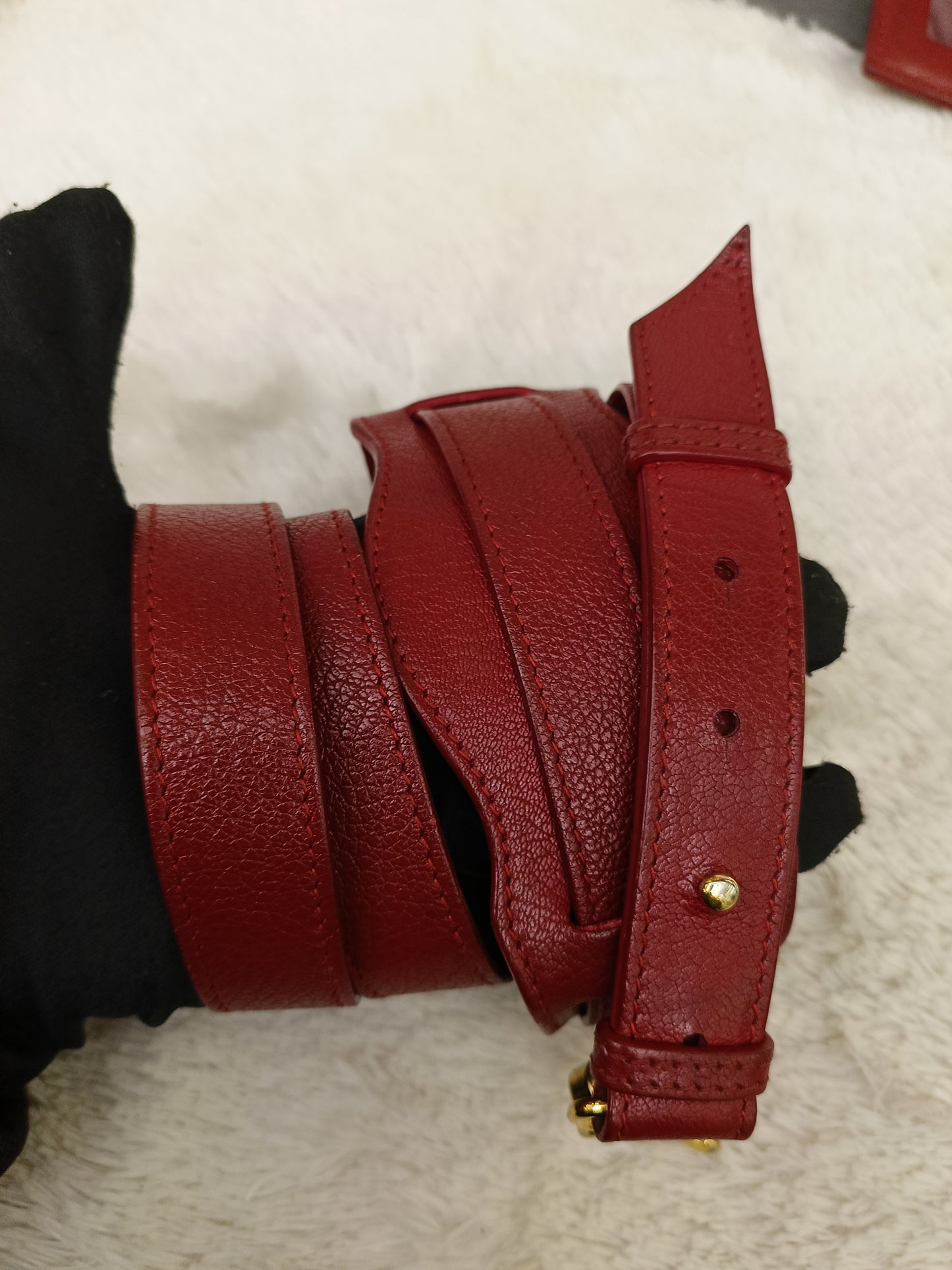 Balenciaga Mini City Edge Red GHW 2021