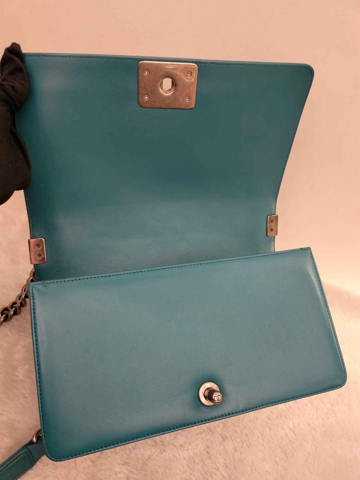Chanel Boy 25 Lamb Toscha RHW #19
