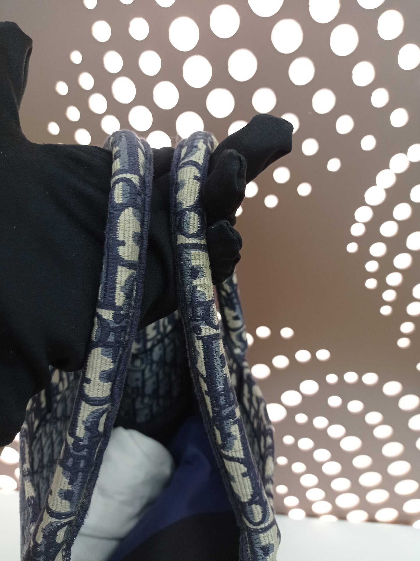 Dior Book Tote Large Oblique Navy 2019