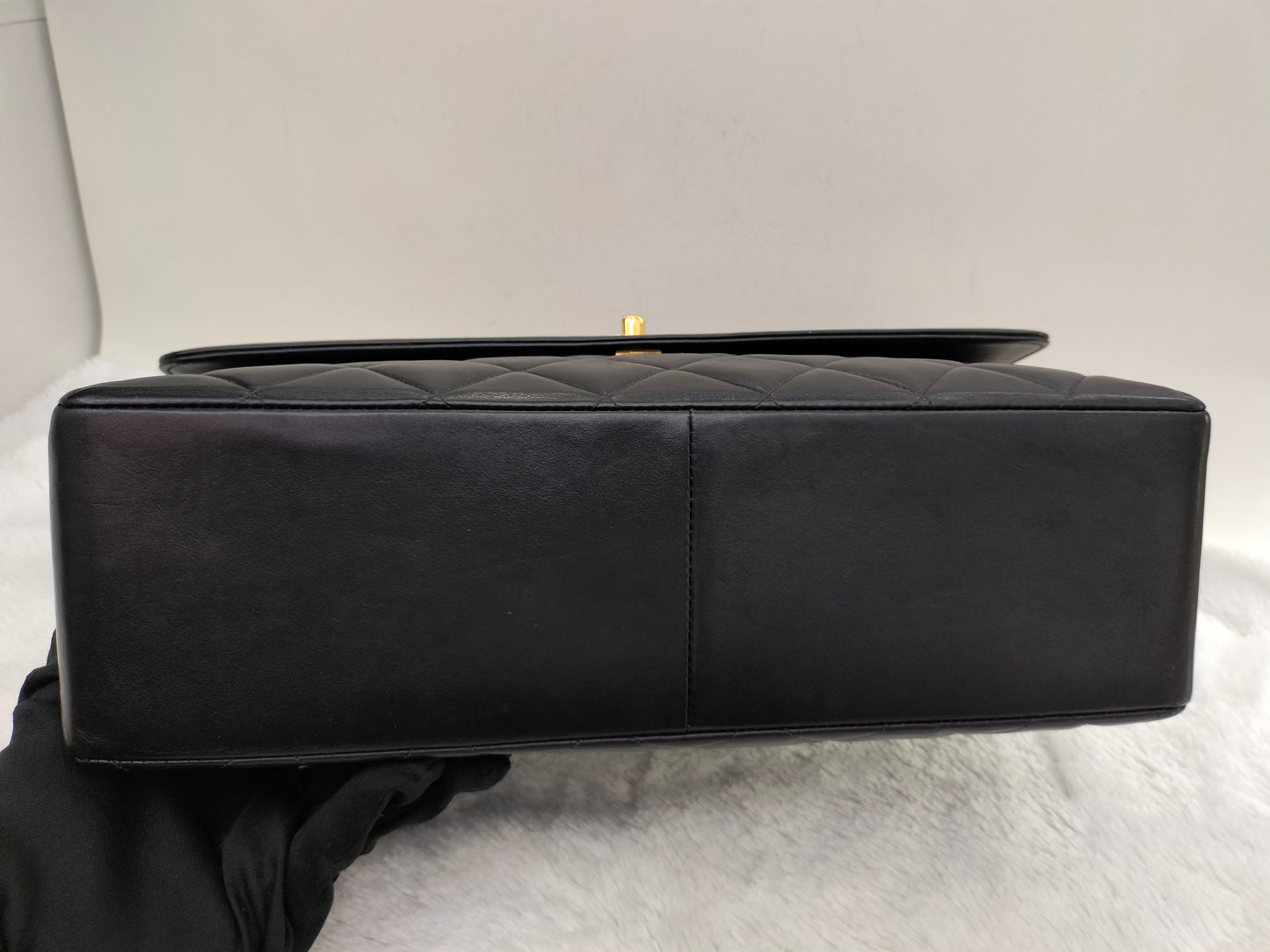 Chanel Maxi Lamb Vintage Black GHW SF #2