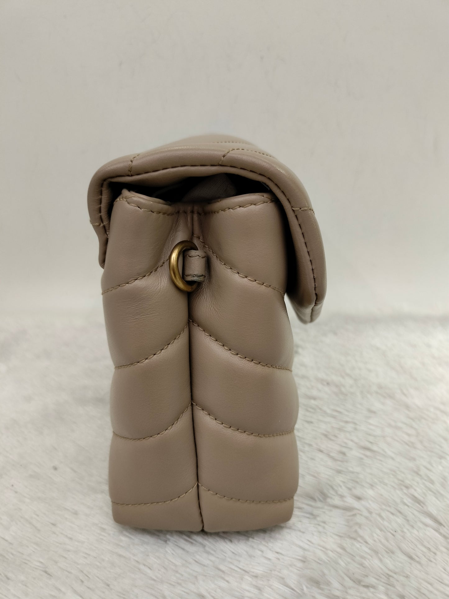 YsL Lou Lou Toy Chevron Beige GHW 2022