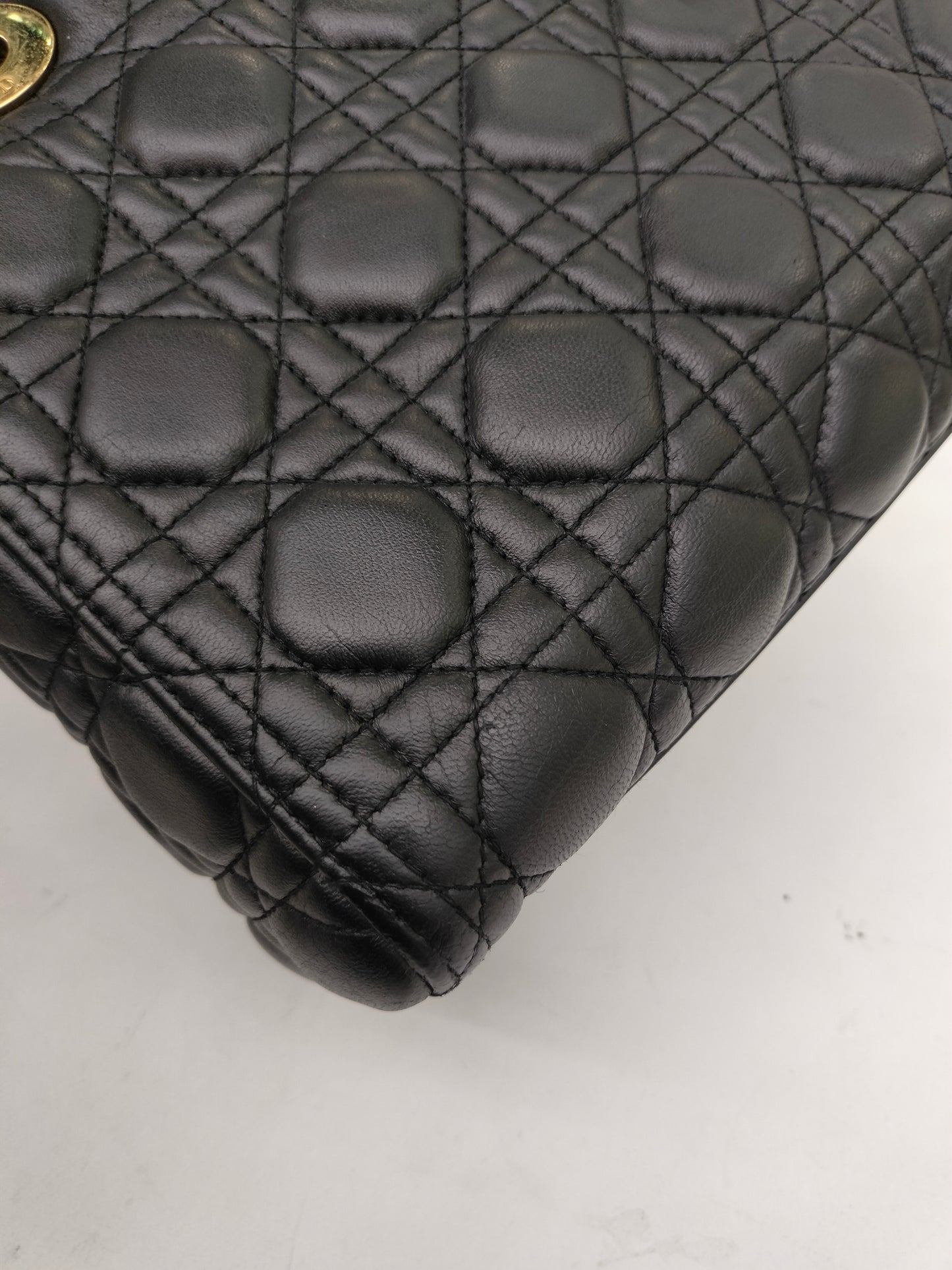 Lady Dior Medium Lamb Black GHW 2014