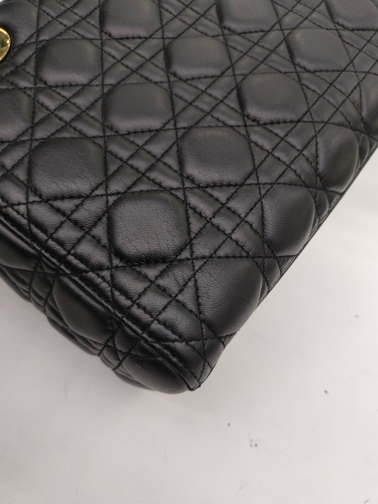 Lady Dior Medium Lamb Black GHW 2014