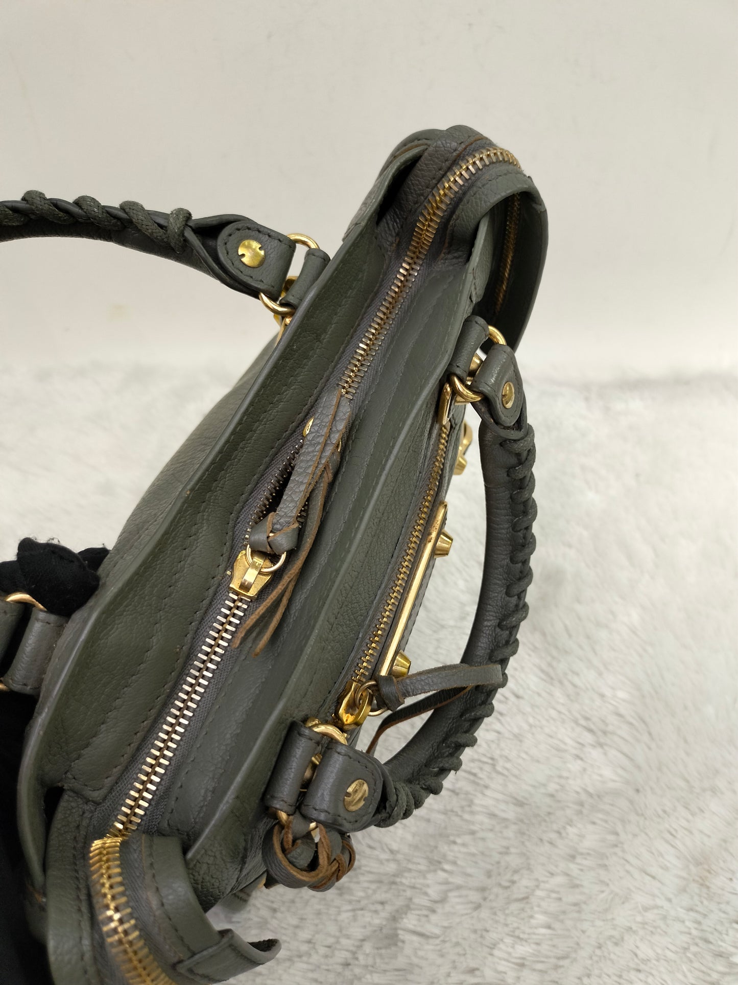 Balenciaga Mini City Edge Grey GHW