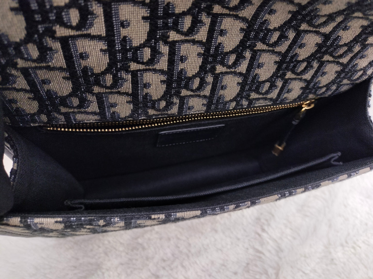 Dior Montaigne 30 Medium Oblique Navy GHW 2022