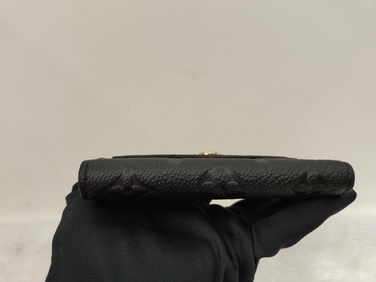 LV Portefeuille Victorine Monogram Empreinte Noir 2025 (CHIP)