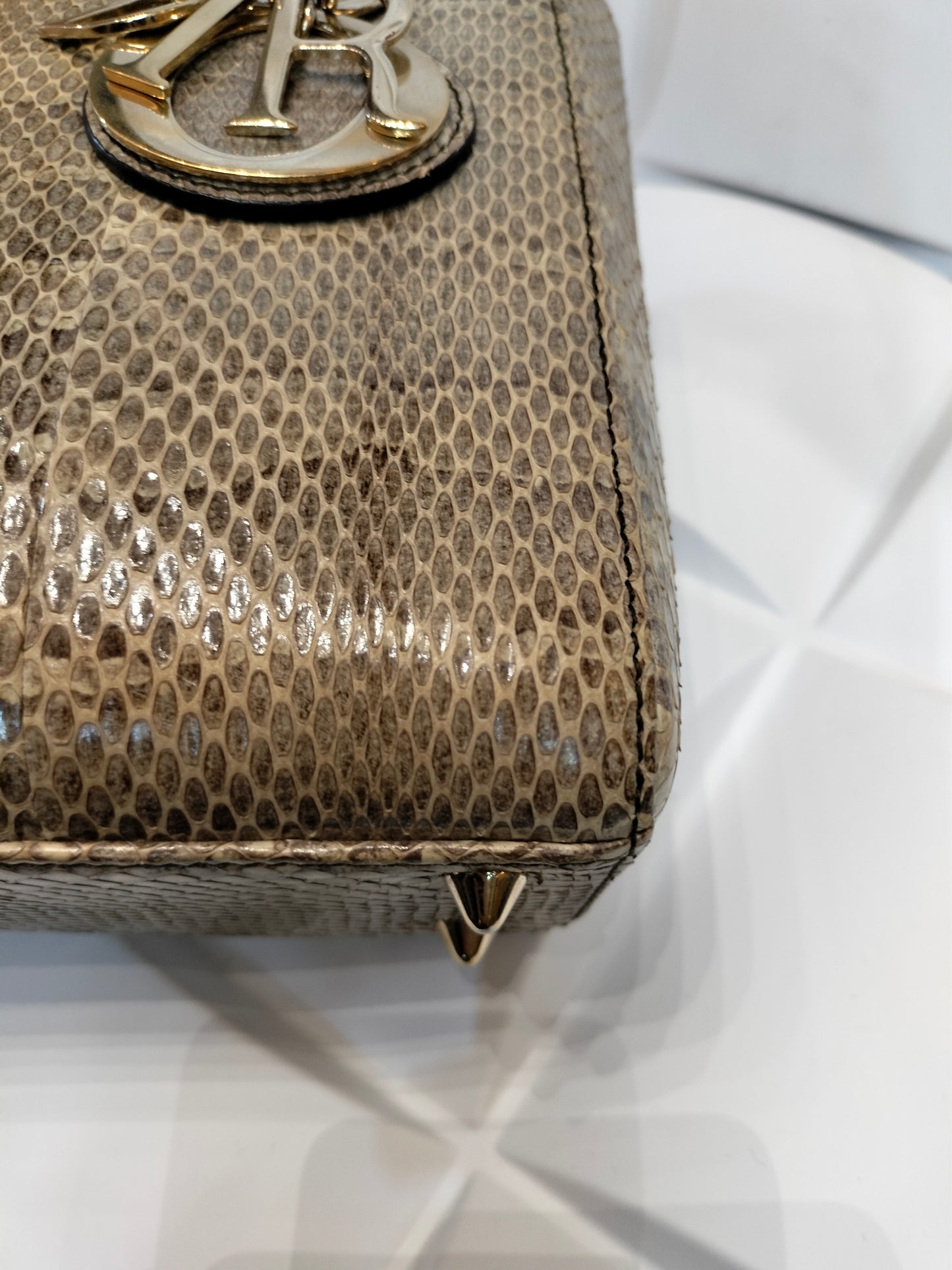 Lady Dior Small Python GHW 2018