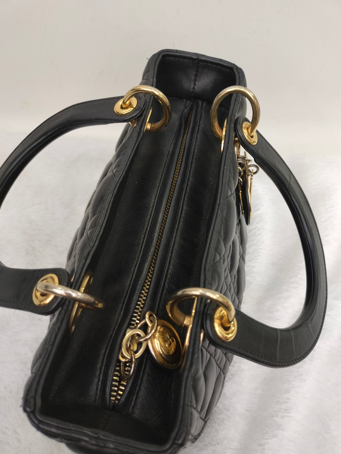Lady Dior Medium Lamb Black GHW 2013