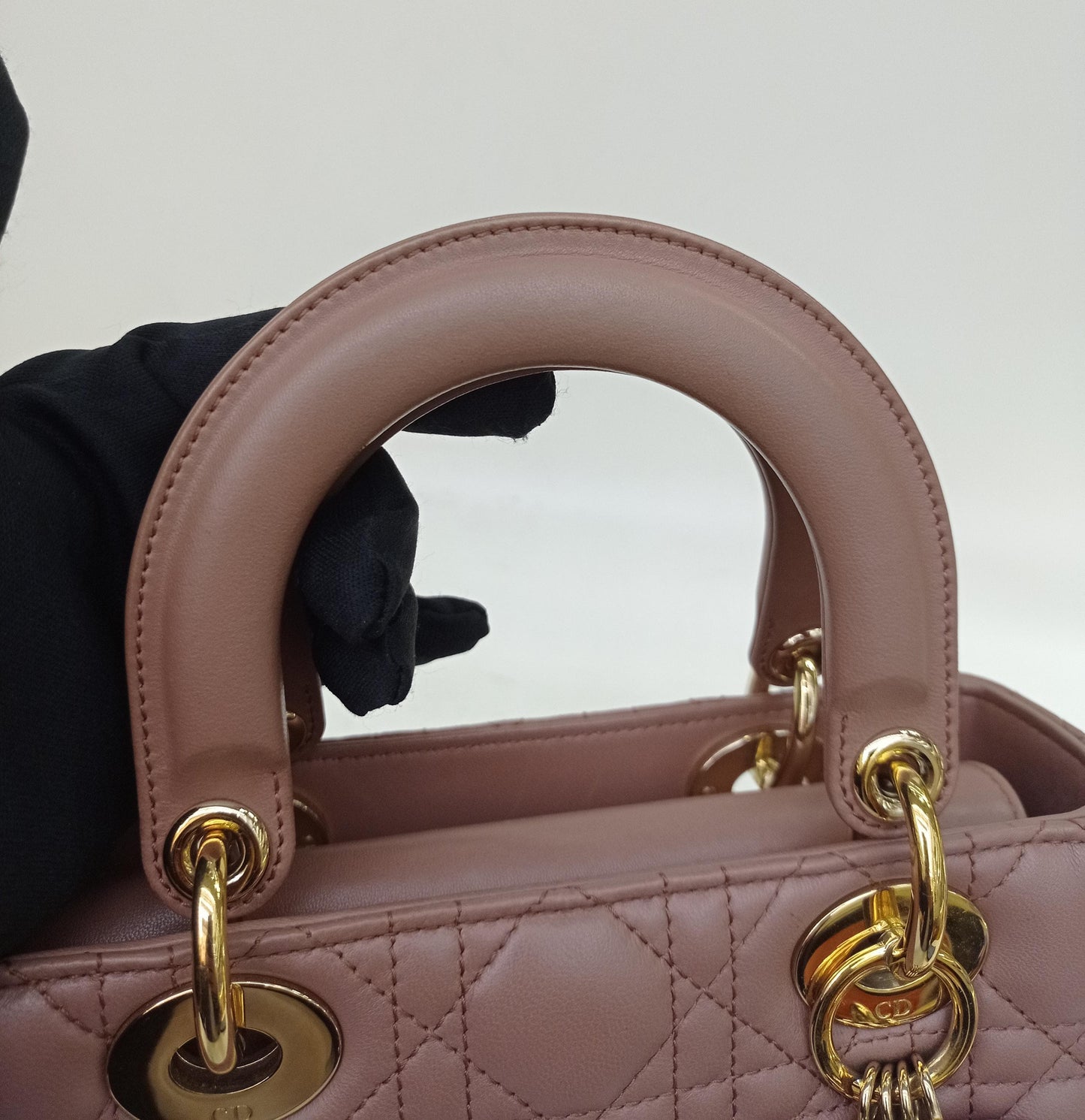 Lady Dior Small Lamb Fard GHW 2018