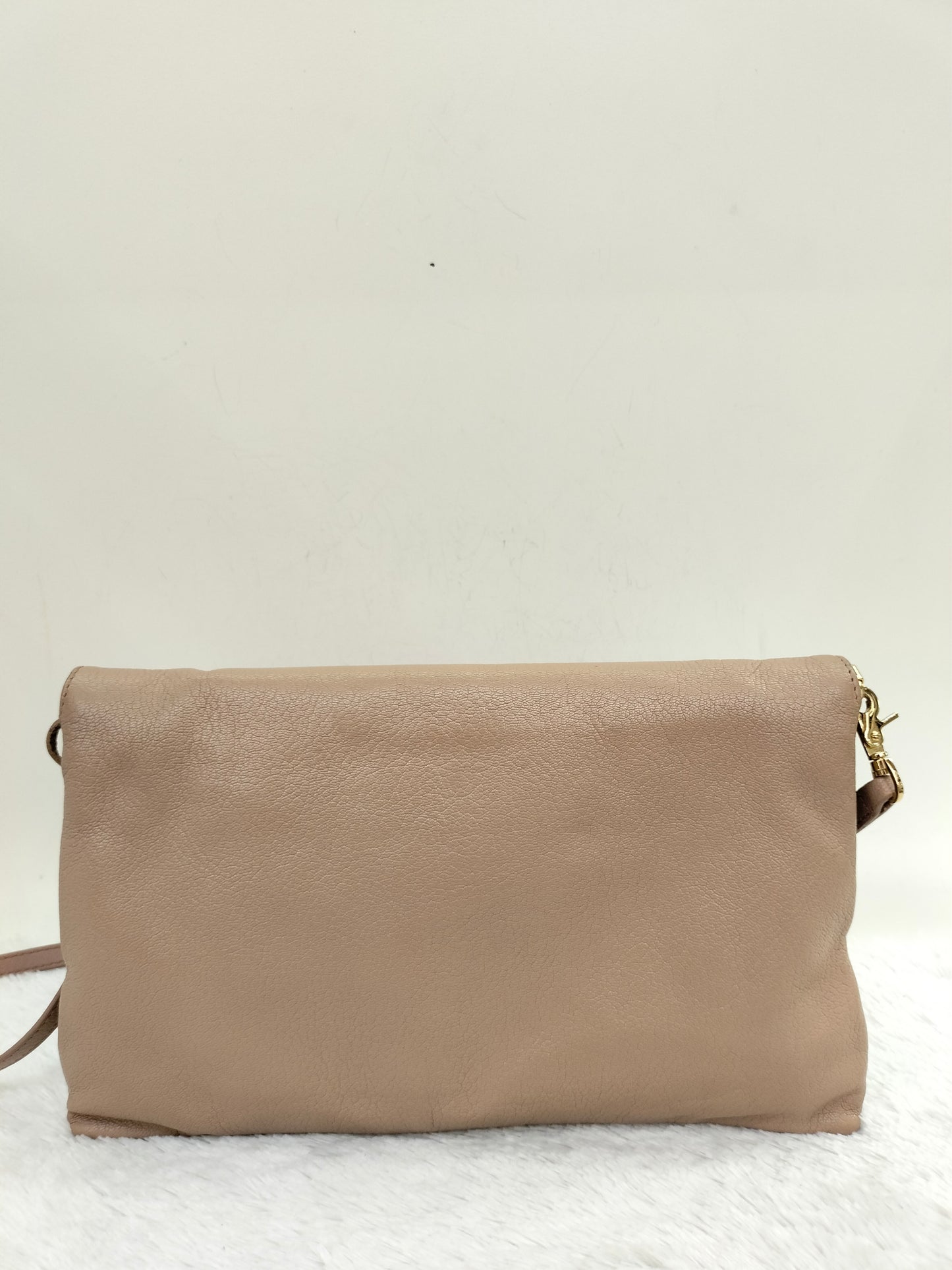 Balenciaga Envelope Clutch Rose De Sable GHW
