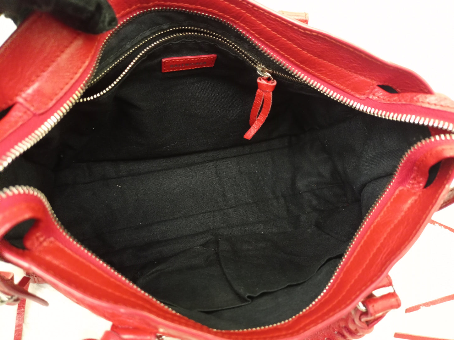 Balenciaga Small City Classic Red SHW