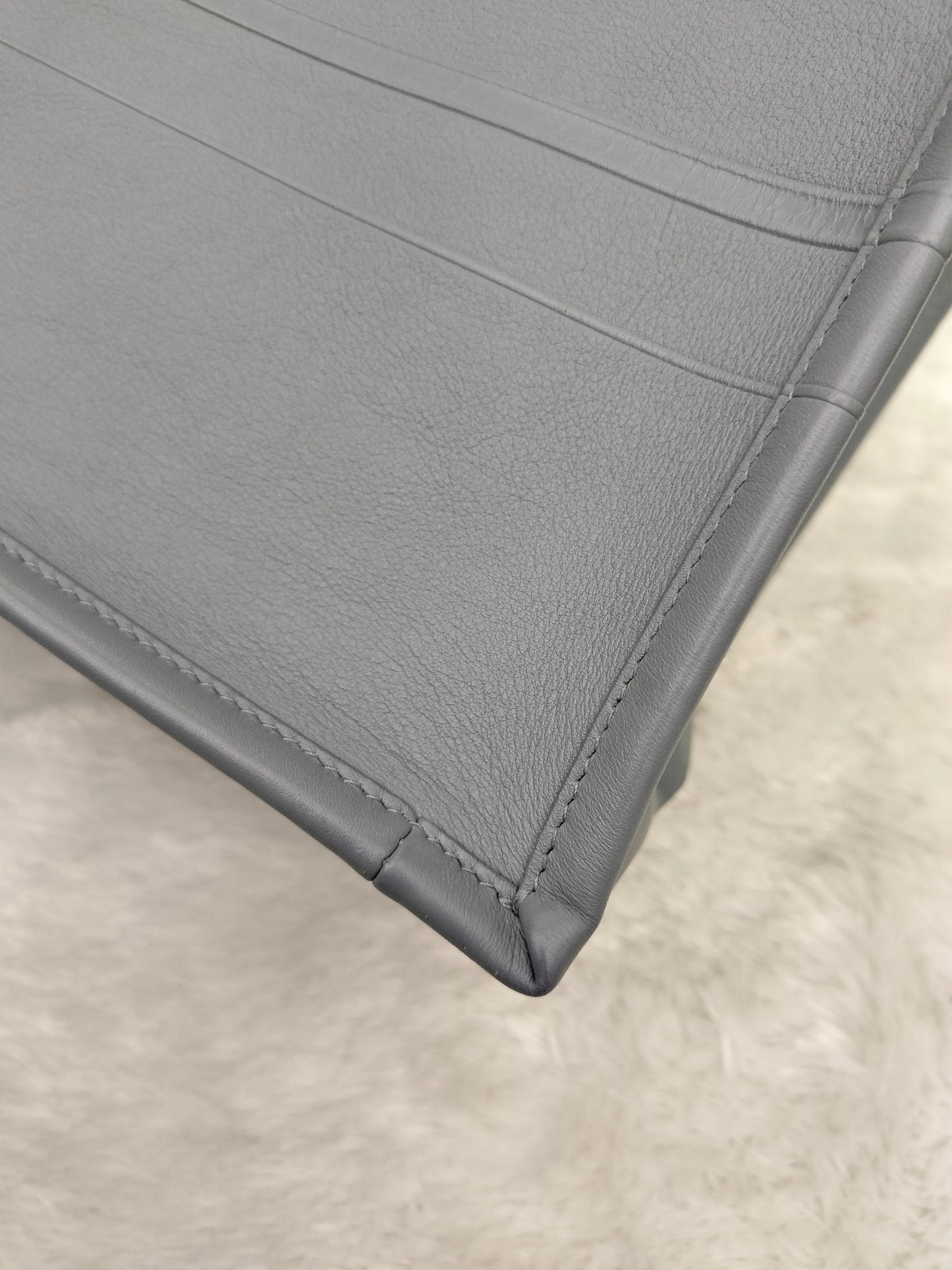 Dior Tote Book Medium Embossed Grey 2020