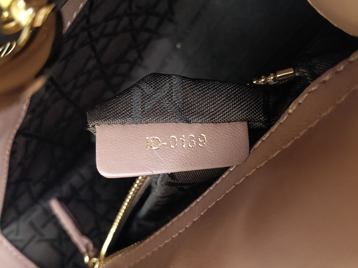 Lady Dior Mini Lamb Fard GHW 2019
